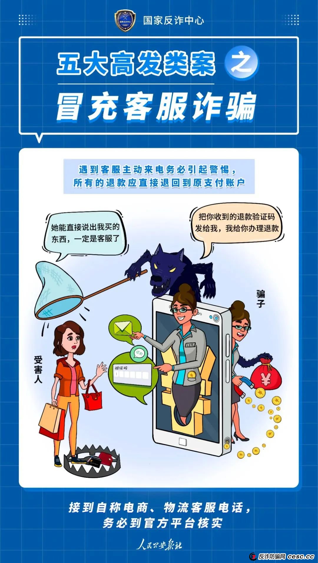 反传防骗 | 诈骗界的“四大天王”，一个都别放过！